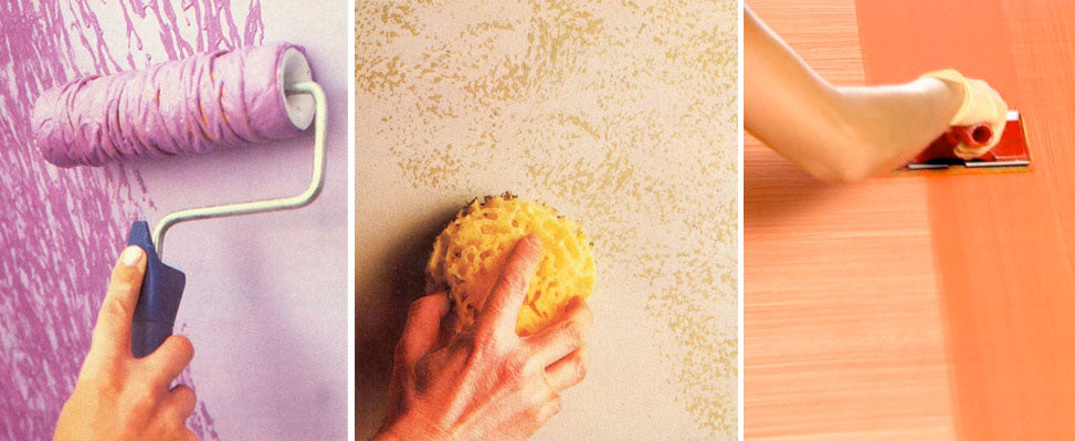 5 DIY Painting Textures for the Home